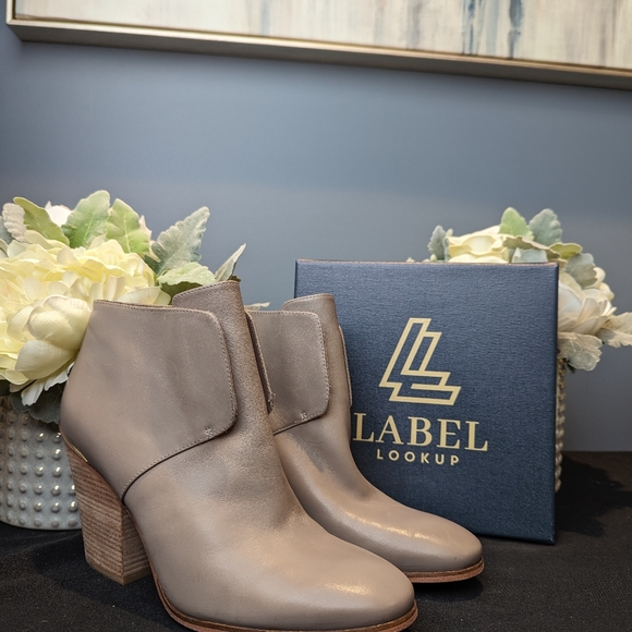 Cole Haan Grey/Brown Booties - Picture 1 of 5